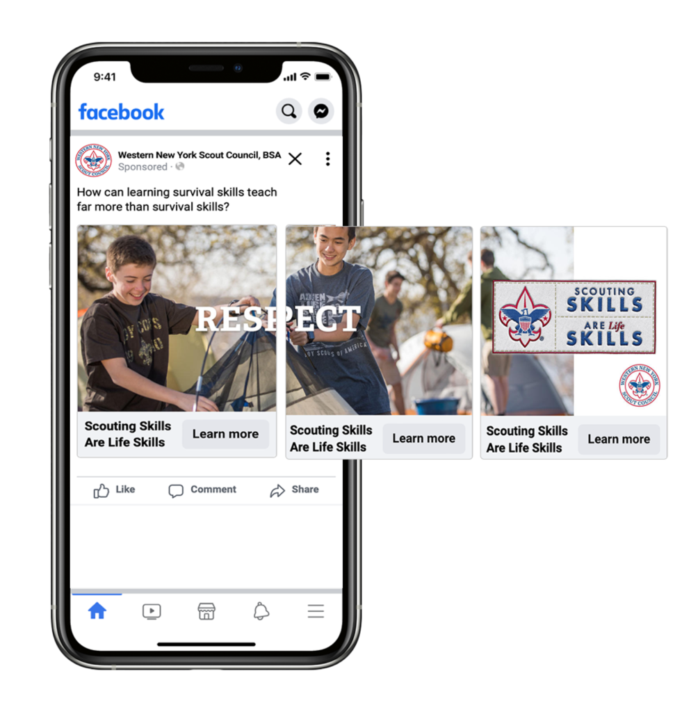Scouting Skills Are Life Skills Social Media Mockup 1