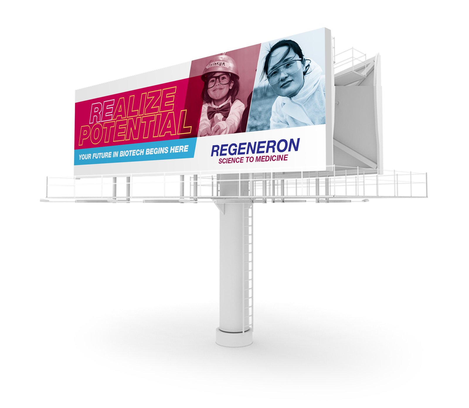 Regeneron Billboard Mockup