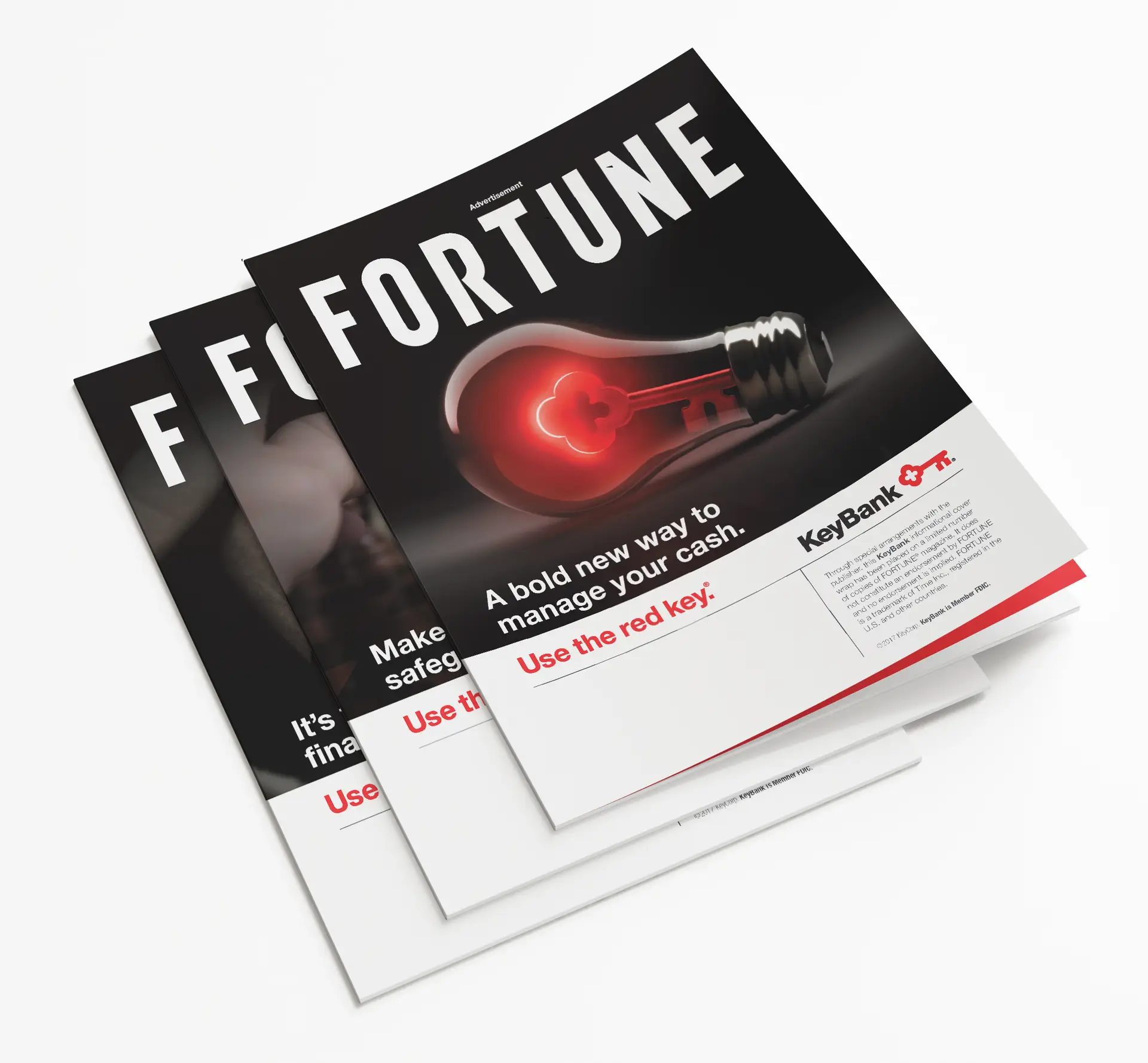 Keybank Fortune Magazine Wraps